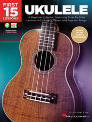 cover First 15 Lessons: Ukulele Guitar and Fretted sheet music cover